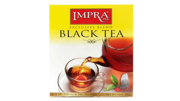 black tea 100x2