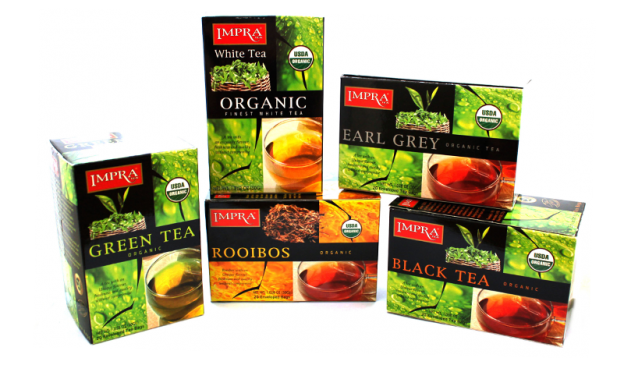 organic tea range